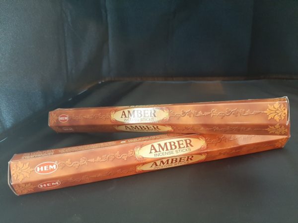 Hem wierook Amber 1 doosje 20 stuks