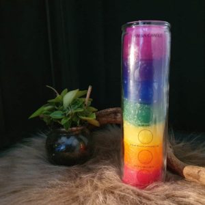 Chakra kaars met echte edelsteentjes