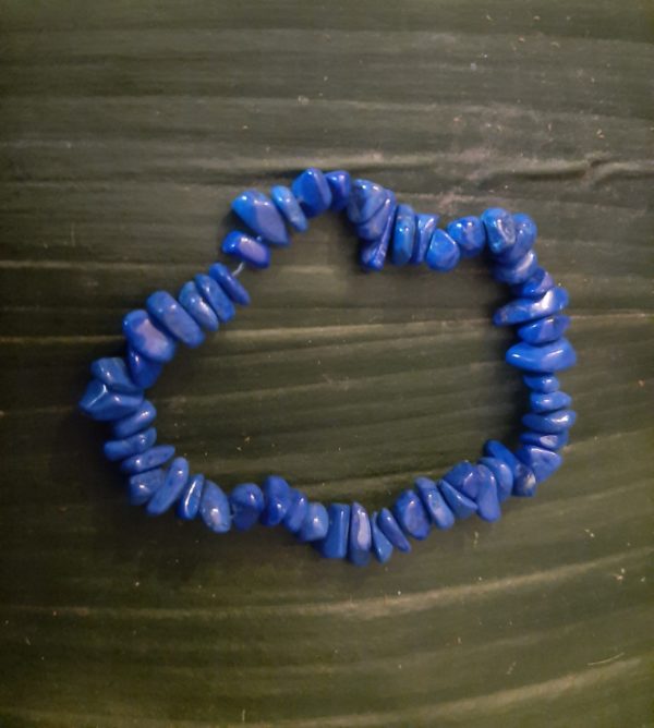 Edelsteen splitarmband Lapis Lazuli